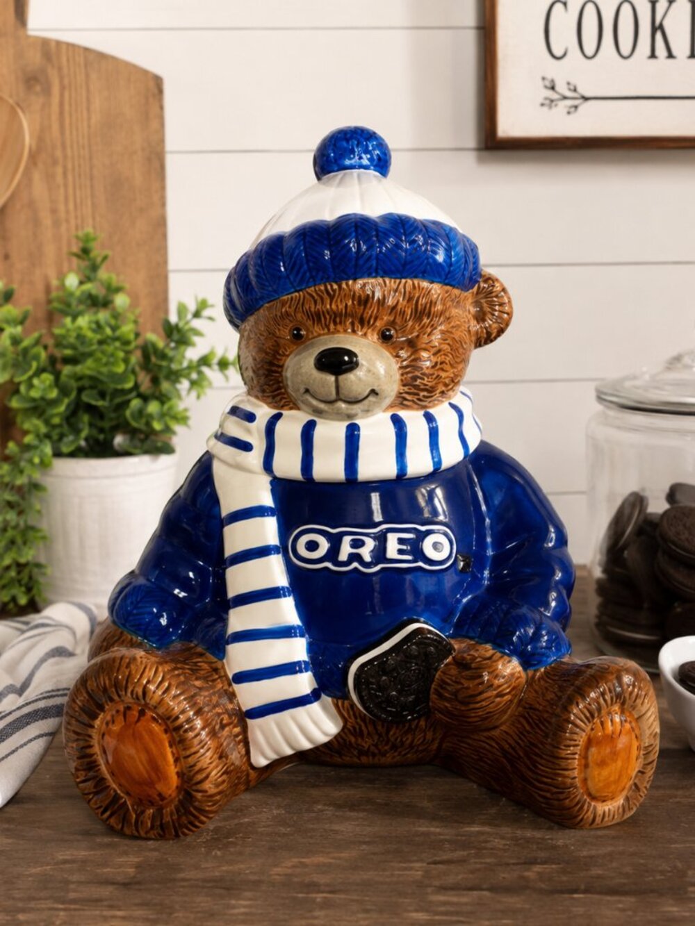 2001 Oreo Teddy Bear Cookie Jar – 4th in Series